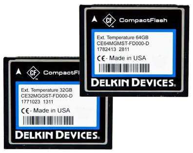 Delkin представила высокопроизводительные карты памяти CompactFlash. Фото.
