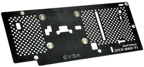 EVGA начала продажи задней металической планки для GeForce GTX 560 Ti. Фото.