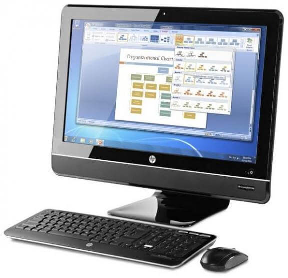 HP запускает в продажу моноблок Compaq 8200 Elite. Фото.