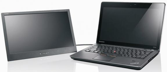 Lenovo представила ноутбуки ThinkPad E425 и E525, а также мобильный монитор LT1421. Фото.