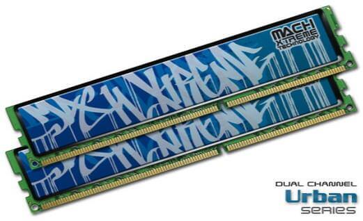 Mach Xtreme представили серию оперативной памяти DDR3 Urban. Фото.