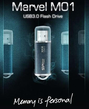 Silicon Power представила флэшку Marvel M01 USB 3.0. Фото.