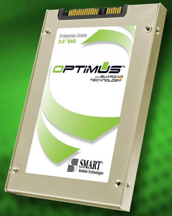 Smart Modular представила SSD-диск Optimus SAS 6.0. Фото.