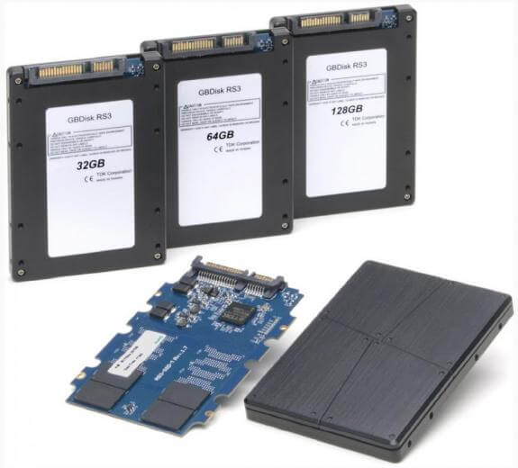 TDK представила SSD накопители серии GBDriver RS3. Фото.