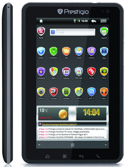 MultiPad PMP7074B — первый Android-планшет Prestigio с поддержкой 3G. Фото.