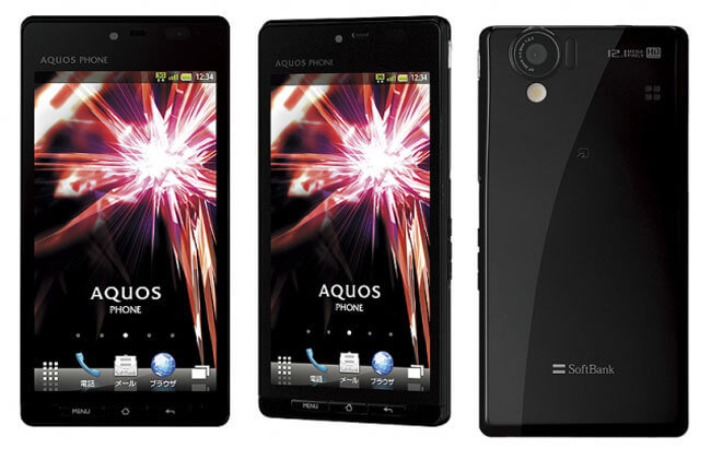Sharp анонсировала Android-смартфон Aquos 102SH. Фото.