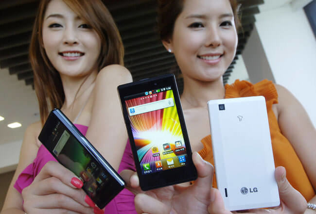 LG Optimus. Теперь официально. Фото.