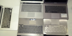 Сравнивая ультрабуки Aspire S3, IdeaPad U300s, Portege Z830, UX21 и MacBook Air. Фото.