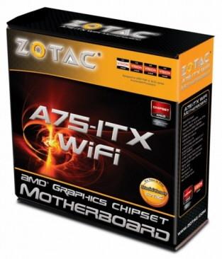 Zotac выпустила материнскую плату на чипсете AMD A75. Фото.