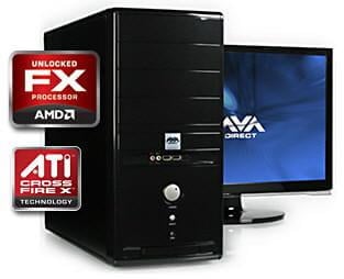 AVADirect укомплектовала игровые десктопы процессорами AMD Bulldozer. Фото.