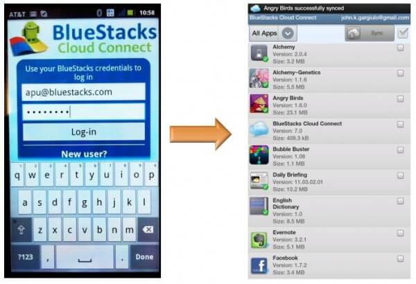 BlueStack App Player позволяет запускать Android-приложения на Windows. Фото.
