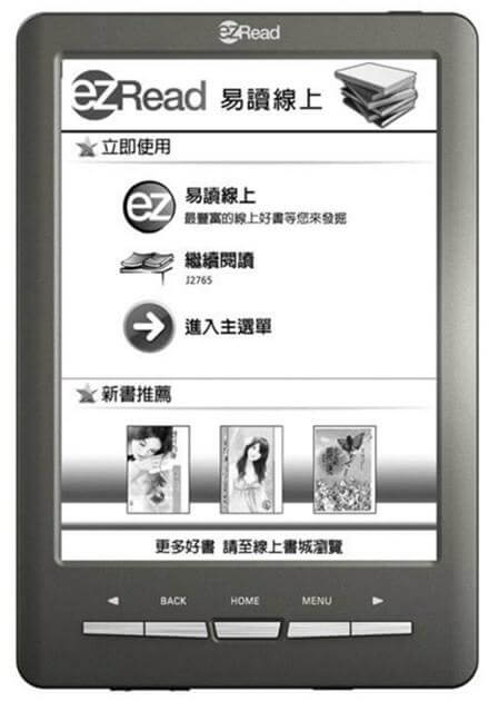 Greenbook EZRead Touch: сенсорный экран и ценовая отметка в 95 долларов. Фото.