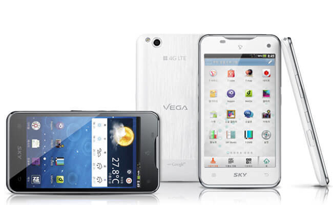 Pantech анонсировала смартфон Vega LTE с HD дисплеем. Фото.