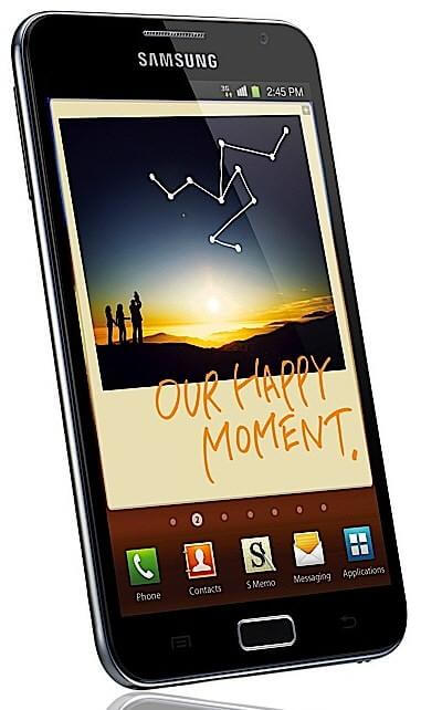 Samsung Galaxy Note появился в Германии. Фото.