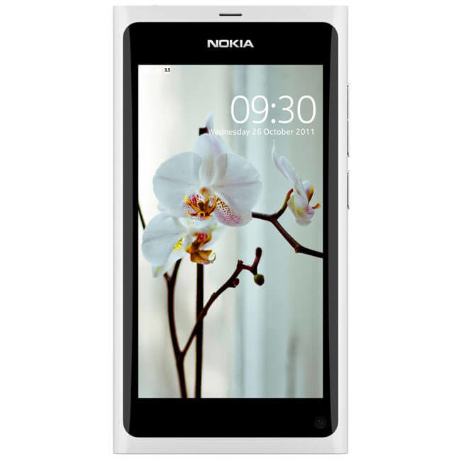 Nokia выпустит белый варинат N9. Фото.