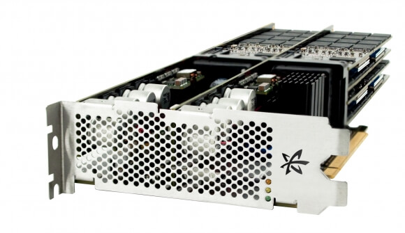 Fusion ioDrive Octal: твердотельный накопитель объемом 10 Тбайт. Fusion ioDrive Octal: твердотельный накопитель объемом 10 Тбайт. Фото.
