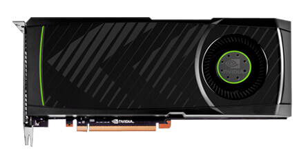 Nvidia продемонстрировала производительность видеокарты GTX 560 Ti 448. Фото.