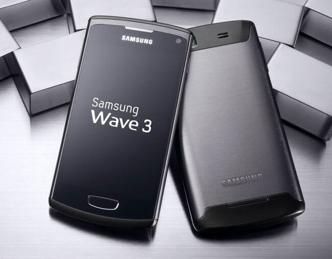 Samsung Wave 3 запущен в Европе. Фото.