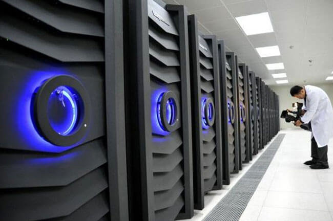 Китай представил суперкомпьютер Sunway BlueLight MPP. Фото.