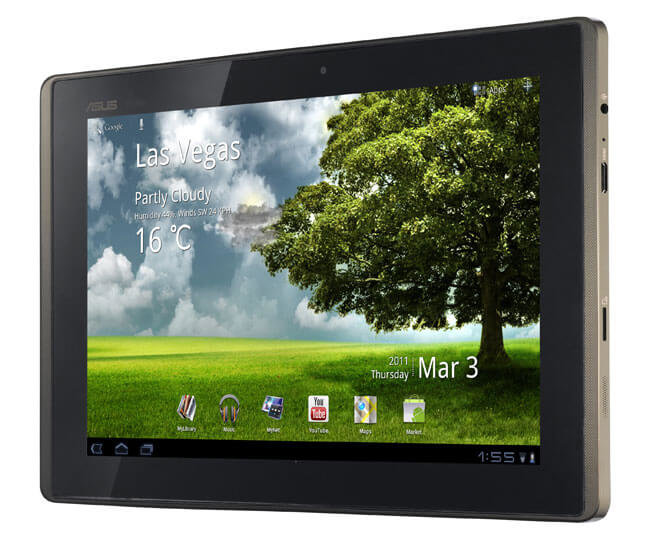 Asus снижает цену оригинального планшета Eee Pad Transformer до 299 фунтов. Фото.