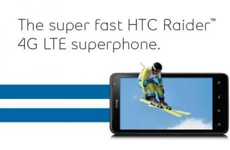HTC Raider с поддержкой LTE дебютирует в Канаде. Фото.