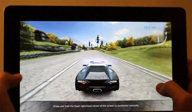 Демонстрация Asus Transformer Prime. Фото.