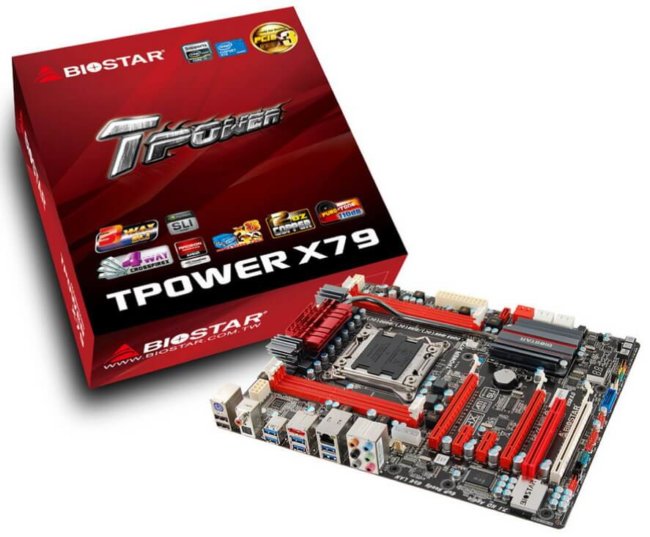 Biostar официально представила материнскую плату TPower X79 (LGA 2011). Фото.
