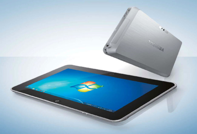 Toshiba представила 10.1-дюймовый планшет WT301 на базе Windows 7. Фото.