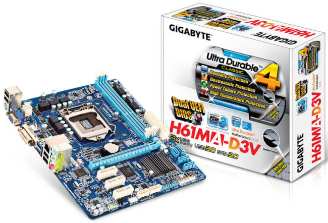GIGABYTE выпустила первую бюджетную плату с двойным UEFI BIOS. Фото.