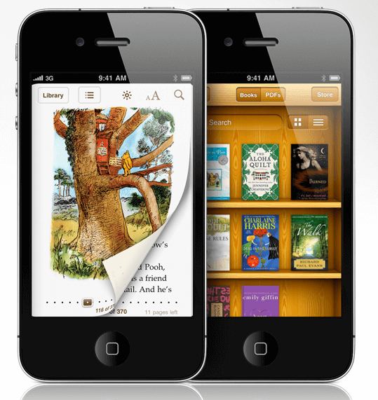 Apple обновила приложение Ibooks для чтения электронных книг. Фото.
