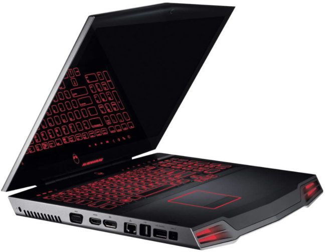 Линейку ноутбуков Alienware ждет обновление. Фото.