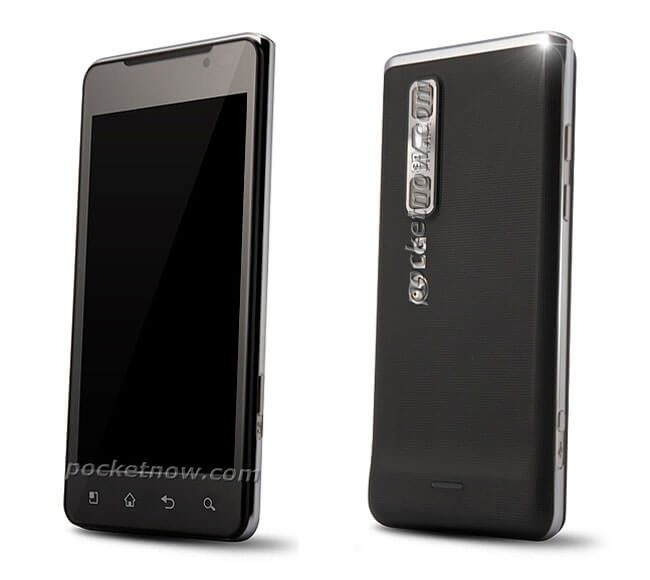 Рендер смартфона LG Optimus 3D 2. Фото.