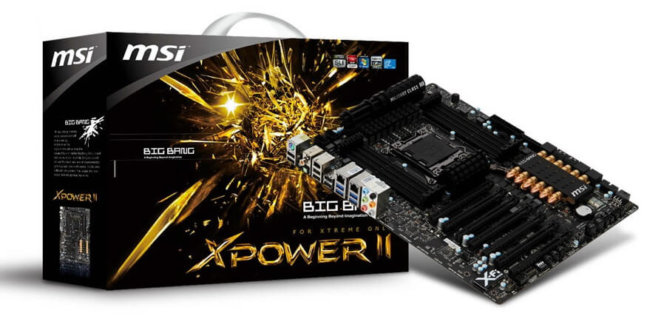 MSI официально представила материнскую плату Big Bang-XPower II. Фото.