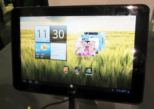 Acer Iconia Tab A510 приедет в Европу в марте. Фото.
