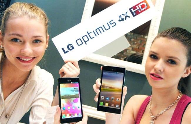 LG официально анонсировала четырехъядерный смартфон Optimus 4X HD. Фото.
