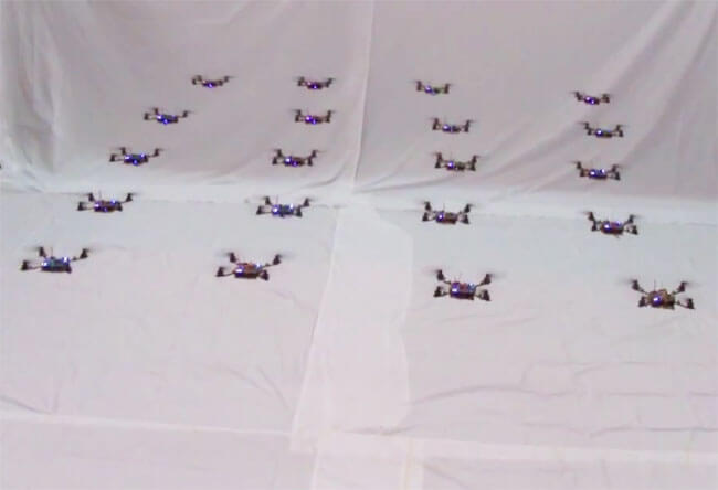 Swarm-of-Nano-Quadcopters