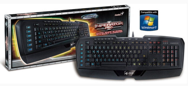 Genius выпустила полностью настраиваемую игровую клавиатуру Imperator Pro. Фото.
