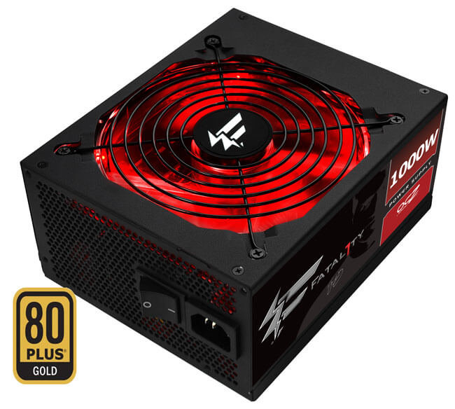 OCZ выпустила блок питания 1000W Fatal1ty. Фото.