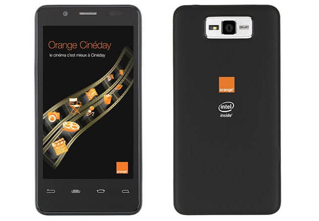 Orange представила первый Android-смартфон Santa Clara на базе Intel Medfield. Фото.
