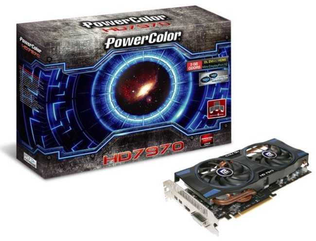 PowerColor официально анонсировала новую Radeon HD 7970 с массивной системой охлаждения. Фото.
