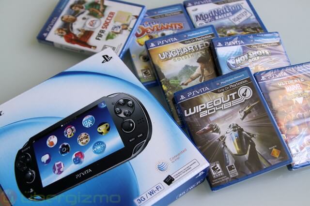 Распаковка и обзор PlayStation Vita. Фото.