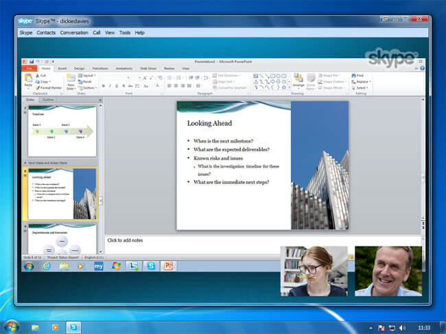 Вышла версия Skype 5.8 для Windows с поддержкой HD-видеозвонков. Фото.
