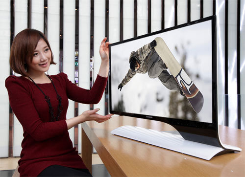 Samsung представила ТВ-мониторы TB750 Series 7. Фото.