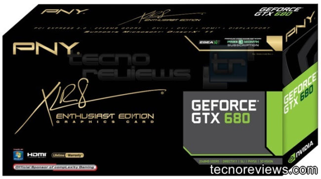 PNY готовит графическую карту GeForce GTX 680 XLR8 Enthusiast Edition. Фото.