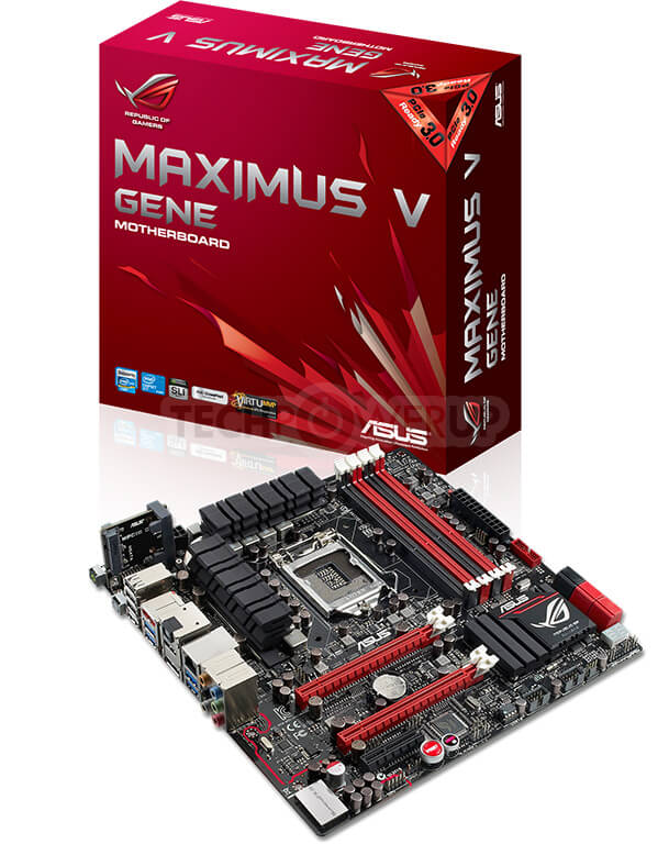 CeBIT 2012: ASUS представила материнские платы ROG Maximus V Gene и ROG Maximus V Formula. Фото.