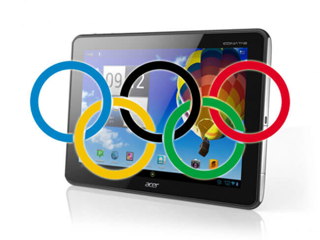 Acer анонсировала планшет ICONIA TAB A510 Olympic Games Edition. Фото.