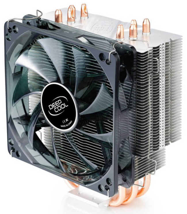 Deepcool представила процессорный кулер GAMMAXX 400. Фото.