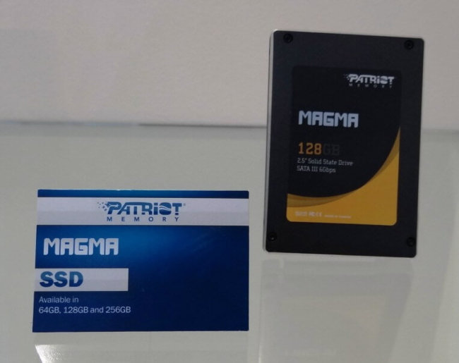 CeBIT 2012: Patriot Memory показала новый твердотельный накопитель Magma на базе контроллера Phison. Фото.