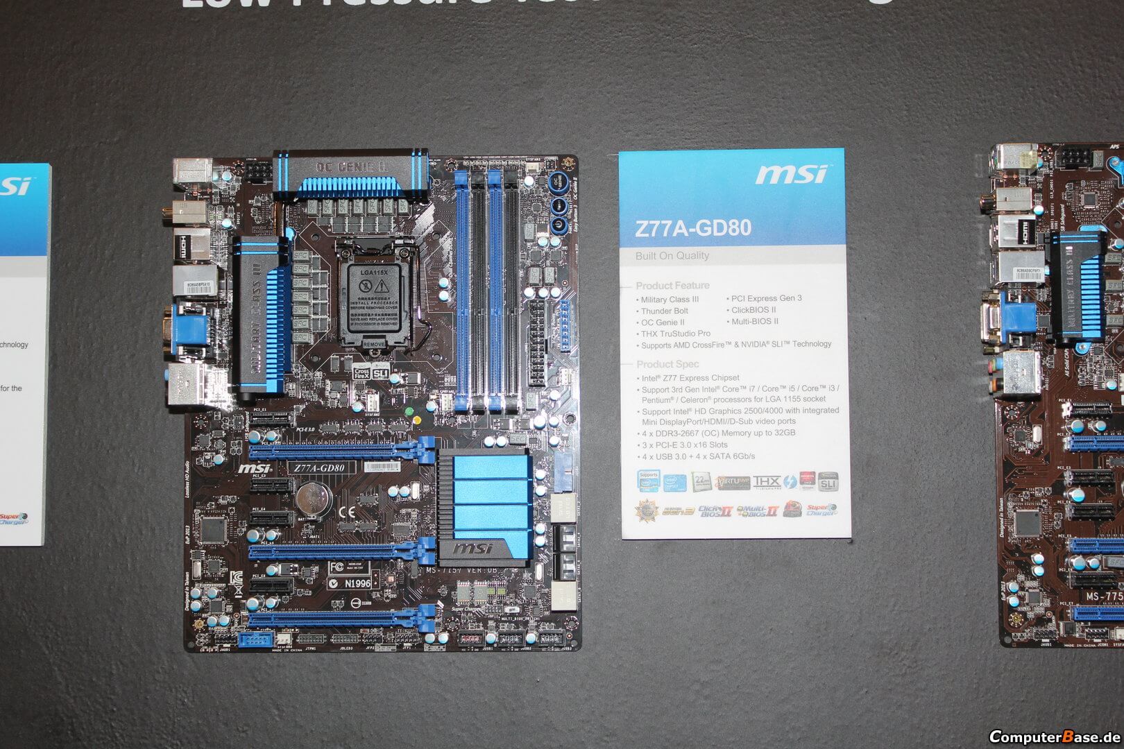Материнская плата MSI-Z77A-GD80