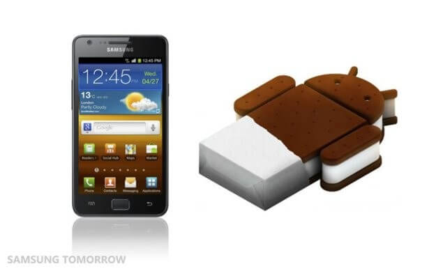 Обновление Samsung Galaxy S II